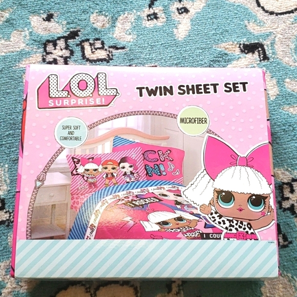 Lol SURPRISE Twin Sheets Set - Picture 1 of 1